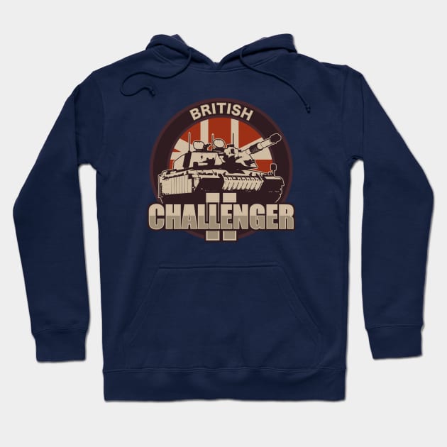 Challenger 2 Tank Hoodie by TCP